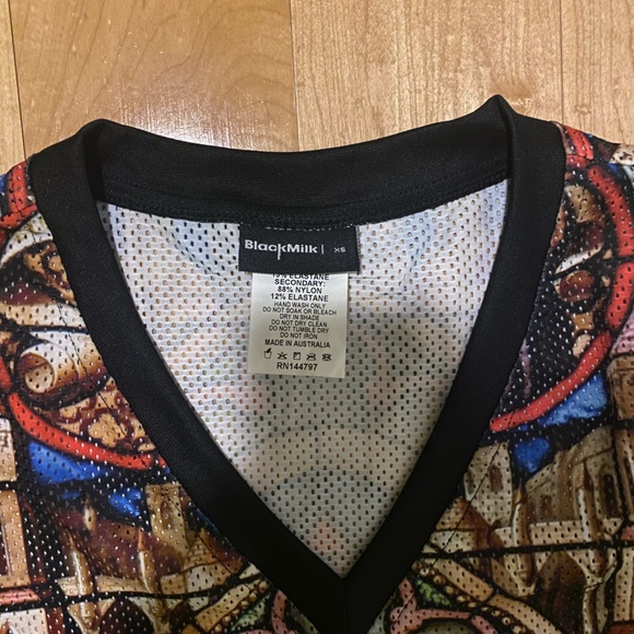 BLACKMILK CLOTHING touchdown jersey saint vitus stained glass - Picture 4 of 4